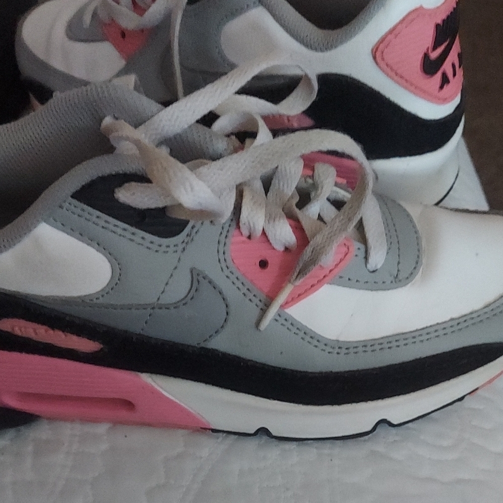 Nike Air Max in Pink, Gray, and Black